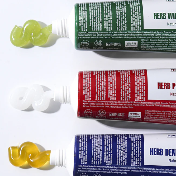 Medipeel - Herb Pirin Salt Toothpaste at Skin Junction Australia