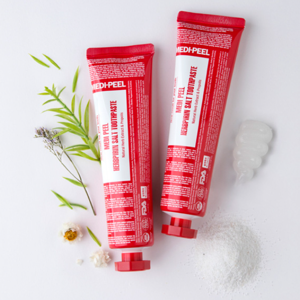 Medipeel - Herb Pirin Salt Toothpaste at Skin Junction Australia