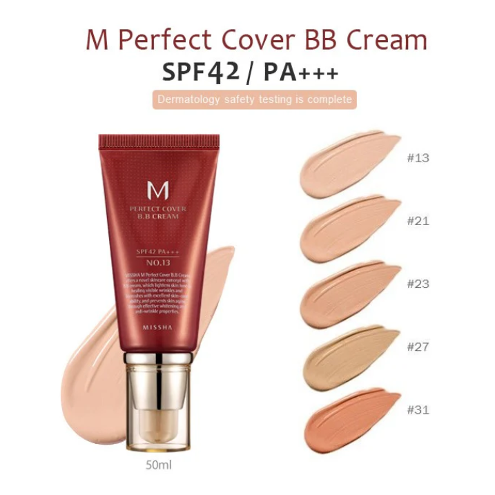 MISSHA - M Perfect Cover BB Cream at Skin Junction Australia