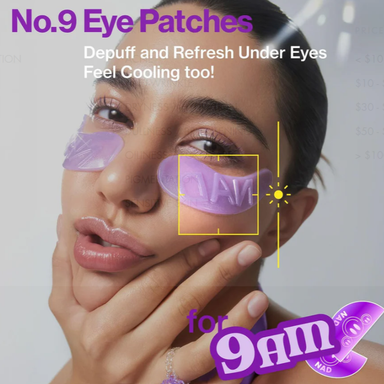 Numbuzin - No.9 NAD+ Collagen Under Eye Patches at Skin Junction Australia