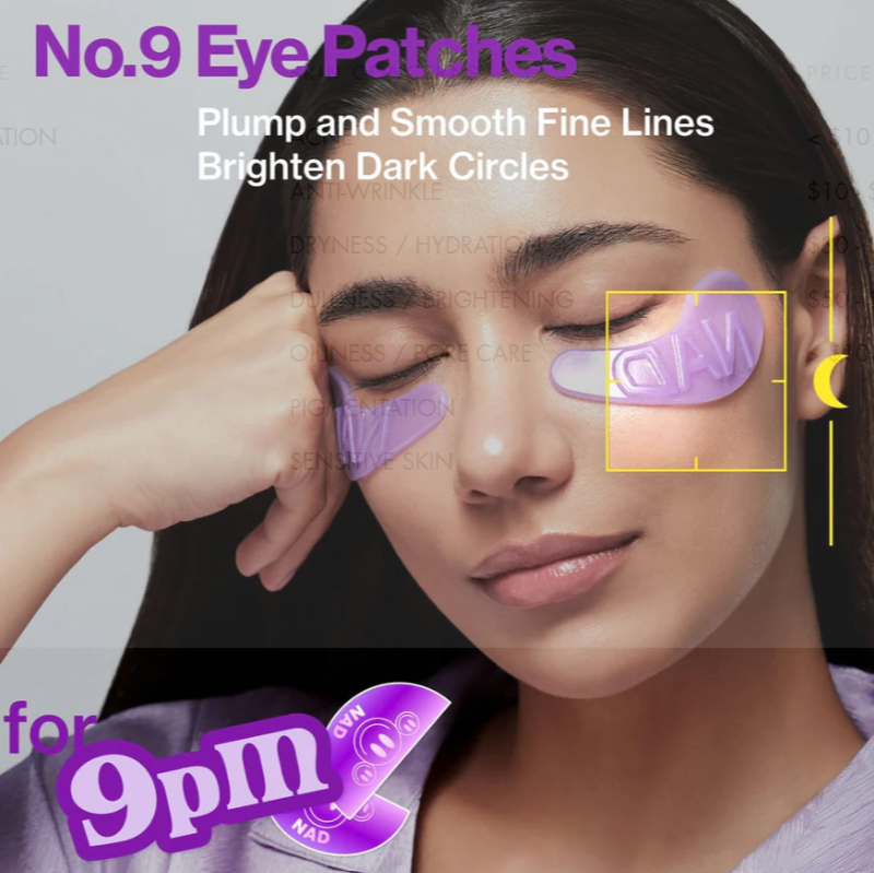 Numbuzin - No.9 NAD+ Collagen Under Eye Patches at Skin Junction Australia