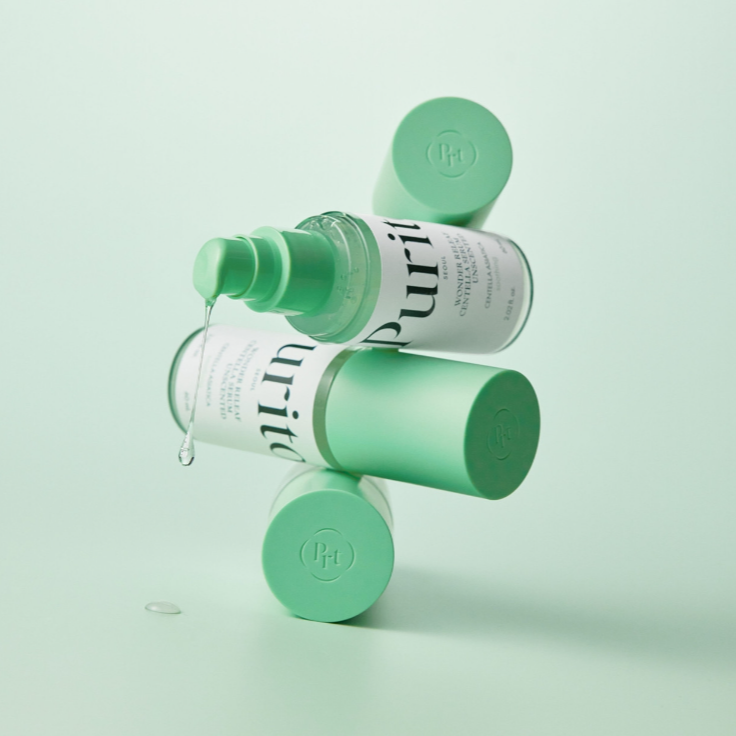 Purito Seoul - Wonder Releaf Centella Serum Unscented 60ml at Skin Junction Australia