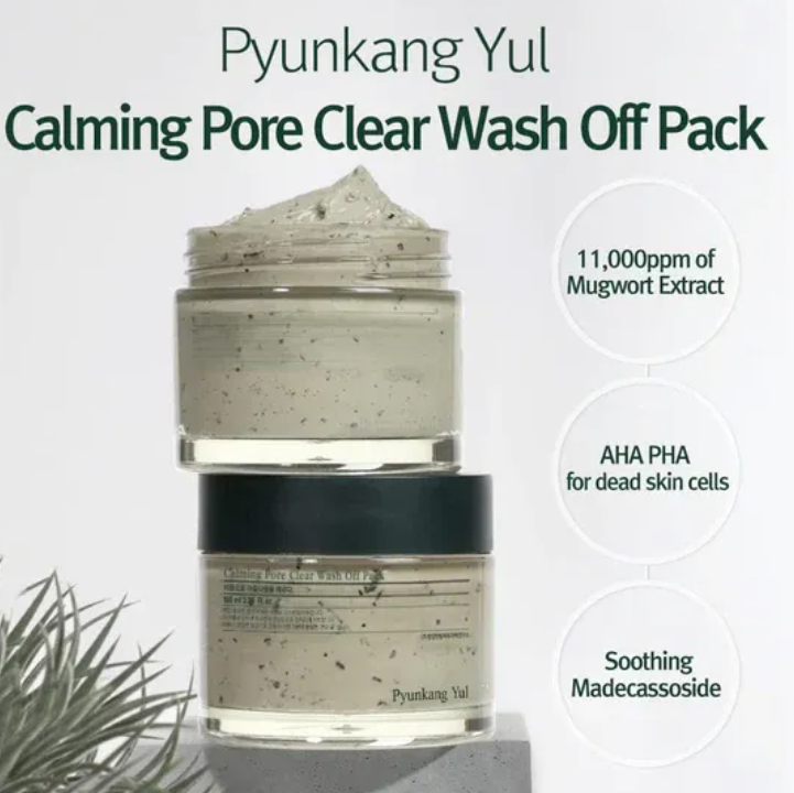 Pyunkang Yul - Calming Pore Clear Wash Off Pack at Skin Junction Australia