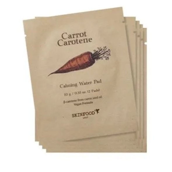 SKINFOOD - Carrot Carotene Calming Water Pad Pouch Set at Skin Junction Australia