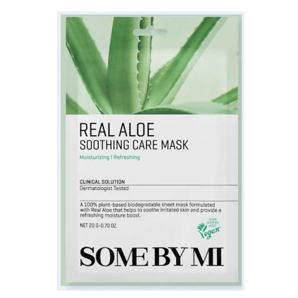 Some By Mi - Real Aloe Soothing Care Mask