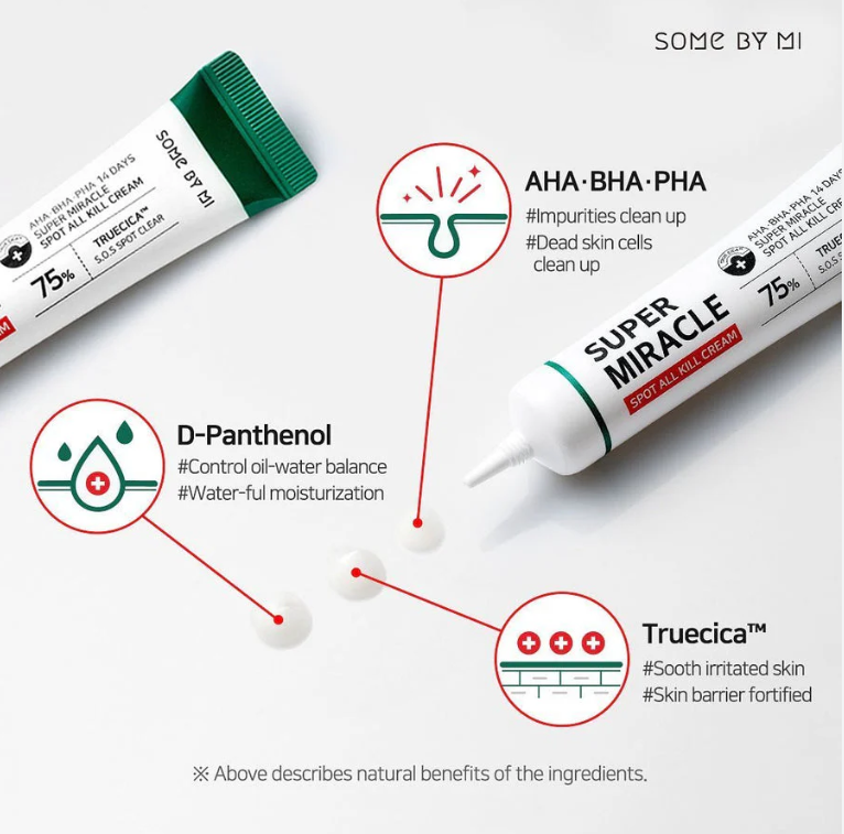 Some By Mi - AHA BHA PHA 14 Days Super Miracle Spot All Kill Cream at Skin Junction