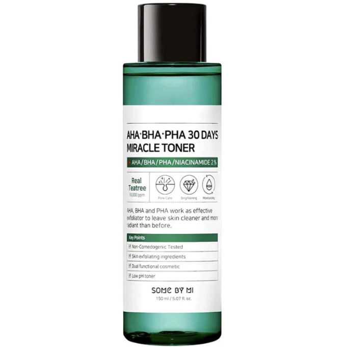 Some By Mi - AHA BHA PHA 30 DAYS Miracle Toner 150ml at Skin Junction