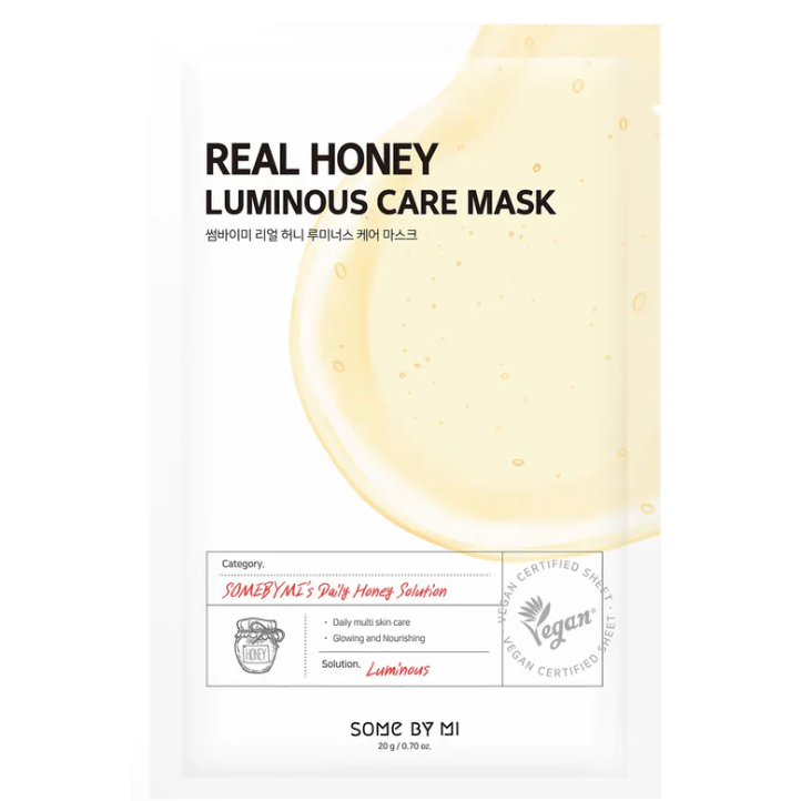 Some By Mi - Real Honey Luminous Care Mask at Skin Junction