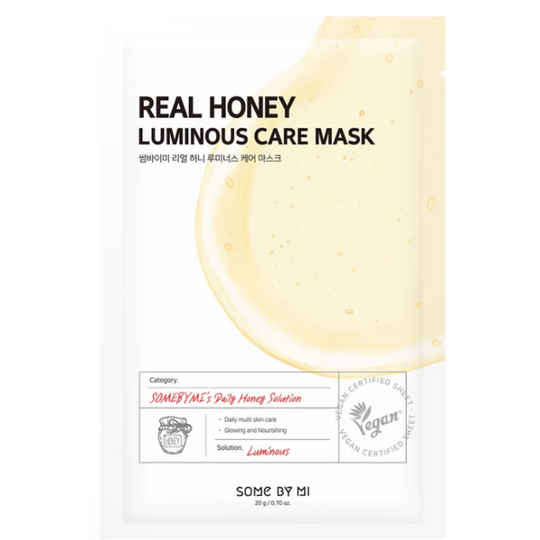 Some By Mi - Real Honey Luminous Care Mask at Skin Junction