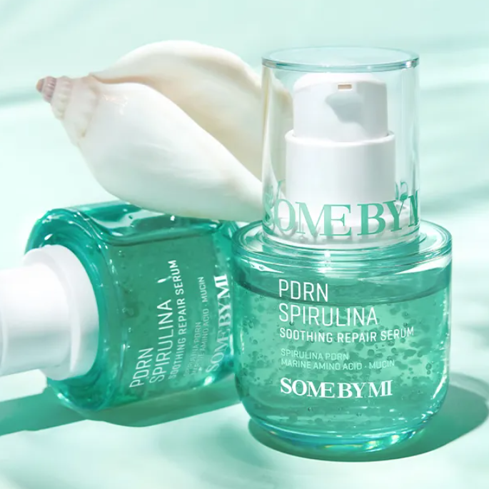 Some By Mi - PDRN Spirulina Soothing Repair Serum [50ml] at Skin Junction Australia