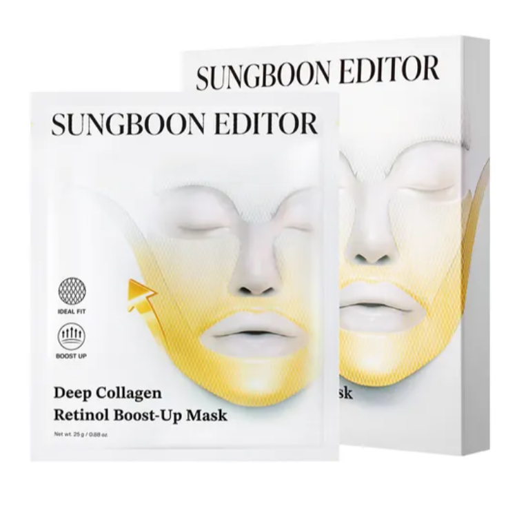 Sungboon Editor – Deep Collagen Retinol Boost-Up Mask (4pcs) at Skin Junction Australia