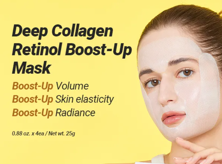 Sungboon Editor – Deep Collagen Retinol Boost-Up Mask (4pcs) at Skin Junction Australia