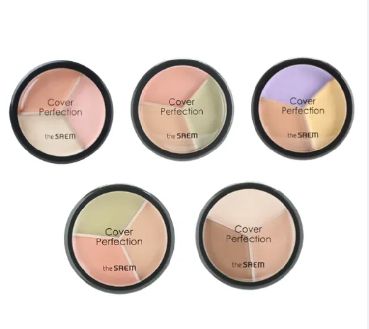 The Saem - Cover Perfection Triple Pot Concealer at Skin Junction Australia