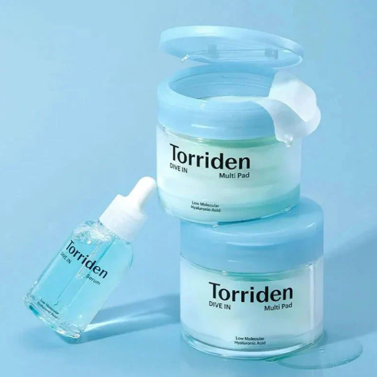 Torriden - Dive-In Low Molecule Hyaluronic Acid Multi Pad at Skin Junction Australia