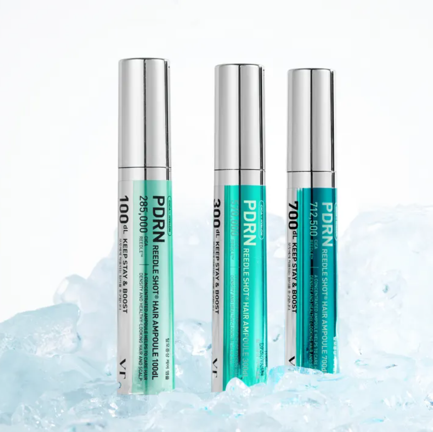 VT - PDRN Reedle Shot Hair Ampoule 300dL 15ml at Skin Junction Australia