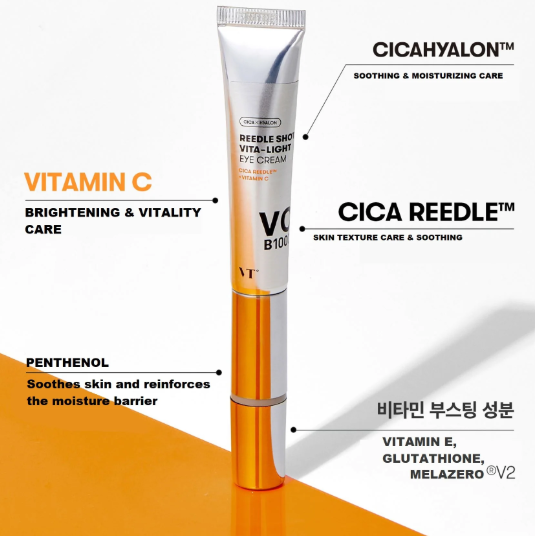 VT - Reedle Shot Vita-Light Eyecream at Skin Junction Australia